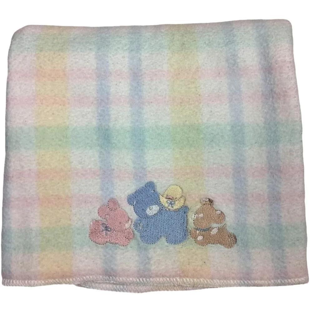 Koala Baby Unisex Fleece Plaid Blanket Bunny Bear Duck Puppy Babies R Us Pastel